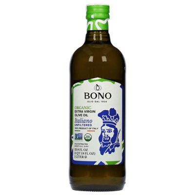 Bono Unfiltered Organic Extra Virgin Olive Oil - 33.8 Oz - Image 3