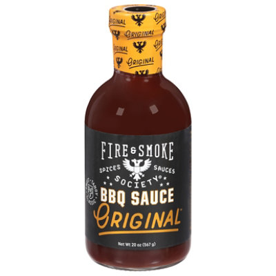 Fire And Smoke Original Barbecue Sauce - 20 Oz - Image 3