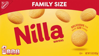 Nilla Wafers Cookies Vanilla Wafers Family Size - 15 Oz - Image 6