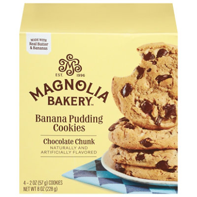 Magnolia Bakery Banana Pudding Cookie Chocolate Chunk - 4 Count - Image 3