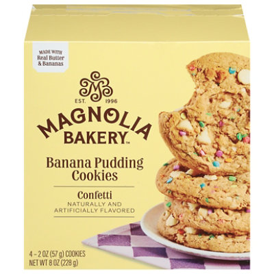 Magnolia Bakery Banana Pudding Cookie Confetti White Choco Chips - 4 Count - Image 3