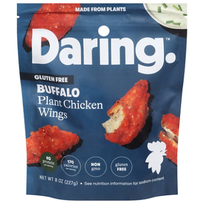 Daring Plant Chicken Wings Buffalo - 8 Oz - Image 1