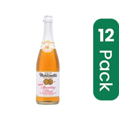 Martinelli Juice Sparkling Blush 25.4 FO (Pack of 12) - Image 1