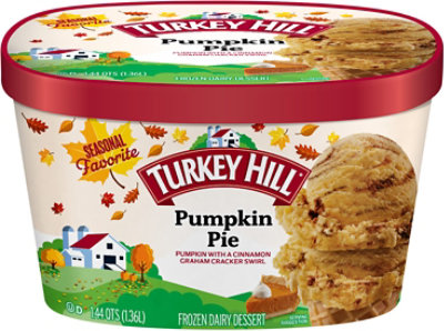 Turkey Hill Fdd Pumpkin Pie Ice Cream - 46 Fl. Oz. - Image 2