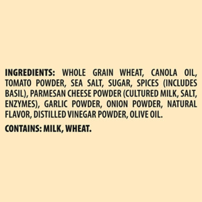 Triscuit Thin Crisps Tomato Basil Pizza Whole Grain Wheat Crackers - 7.1 Oz - Image 5