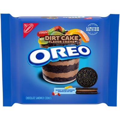 OREO Dirt Cake Chocolate Sandwich Cookies Limited Edition - 10.68 Oz - Image 1