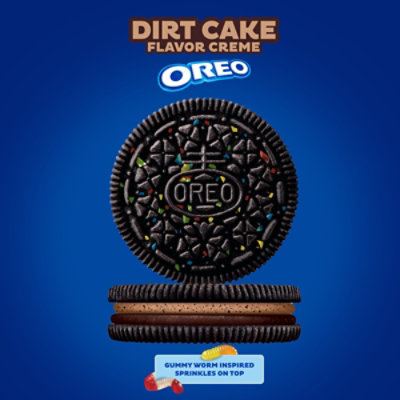 OREO Dirt Cake Chocolate Sandwich Cookies Limited Edition - 10.68 Oz - Image 2