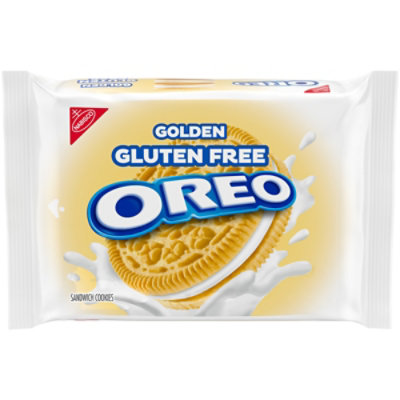 OREO Gluten Free Golden Gluten Free Sandwich Cookies - 12.08 Oz - Image 1