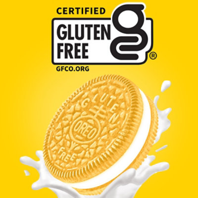 OREO Gluten Free Golden Gluten Free Sandwich Cookies - 12.08 Oz - Image 3