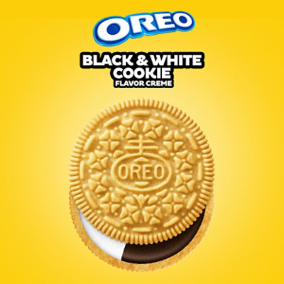 OREO Black and White Cookie Creme Sandwich Cookies Limited Edition - 10.68 Oz - Image 2