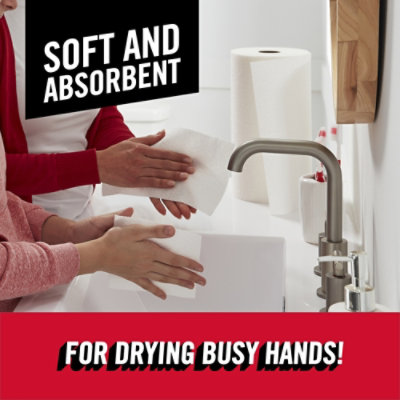 Brawny Tear-A-Square Double Roll Paper Towels - 8 Rolls - Image 4