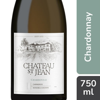 Chateau St Jean Carneros Chard Wine - 750 Ml - Image 2