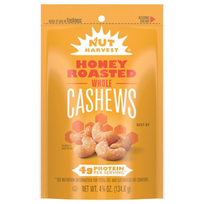 Nut Harvest Cashews Honey Roasted Nut Mix - 4.75 Oz - Image 3