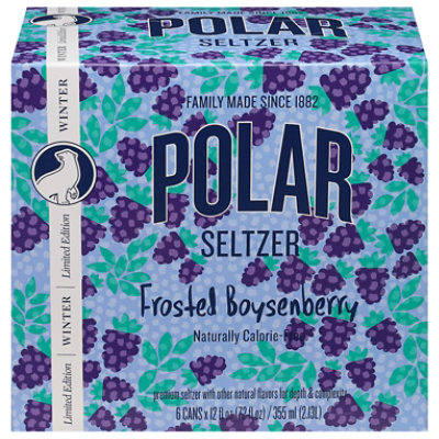 Polar Frosted Boysenberry Seltzer - 6-12 Fl. Oz. - Image 3