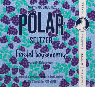 Polar Frosted Boysenberry Seltzer - 6-12 Fl. Oz. - Image 6