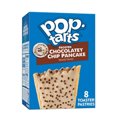 Pop-Tarts Toaster Pastries Frosted Chocolatey Chip Pancake Breakfast Foods 8 Count - 13.5 Oz - Image 2