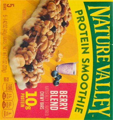 Nature Valley Protein Smoothie Berry Blend Bar 5 Count - 7.1 Oz. - Image 5