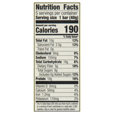 Nature Valley Protein Smoothie Berry Blend Bar 5 Count - 7.1 Oz. - Image 4