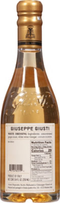 Giuseppe Giusti White Condiment Vinegar 5yrs - 8.5 Oz. - Image 6