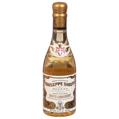 Giuseppe Giusti White Condiment Vinegar 5yrs - 8.5 Oz. - Image 1