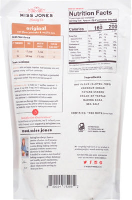 Miss Jones Baking Company Pancake Mix Orignal Oat - 13.99 Oz. - Image 5