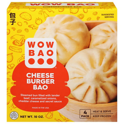 Wow Bao Bao Cheeseburger - 10 Oz. - Image 2