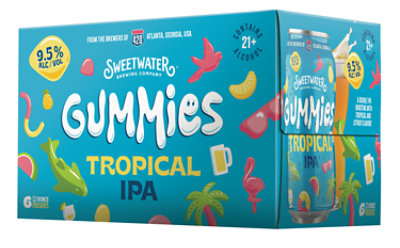 Sweetwater Gummies Tropical In Cans - 6-12 Fl. Oz. - Image 1