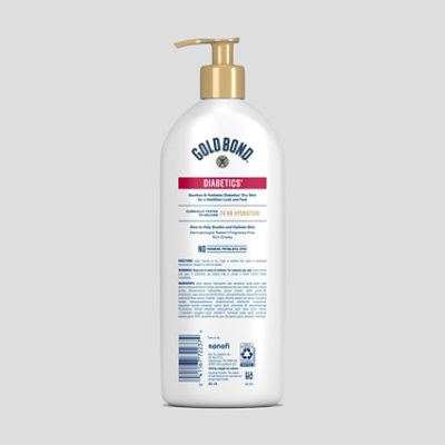 Gold Bond Diabetic Body Lotion Bottle - 21 Oz. - Image 2