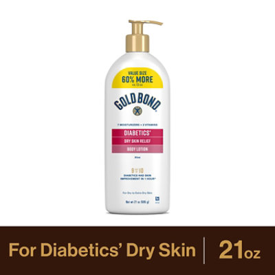 Gold Bond Diabetic Body Lotion Bottle - 21 Oz. - Image 1