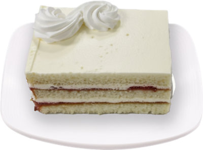 Strawberry Bar Cake Cut - Each - Image 1