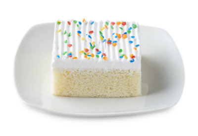 Ready Meals Gold With White Frosting Cake Slice - Each - Image 1