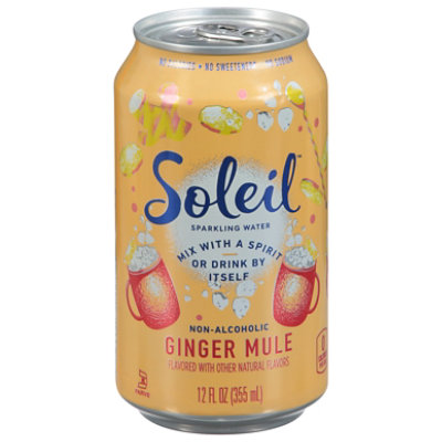 Soleil Mule Ginger Sparkling Water - 12 Fl. Oz. - Image 3