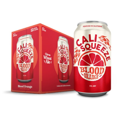 Cali Squeeze Blood Orange In Cans - 12-12 Fl. Oz. - Image 1