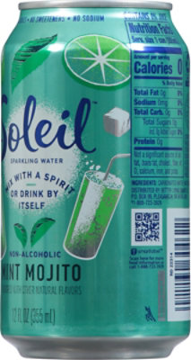 Soleil Mojito Mint Sparkling Water - 12 Fl. Oz. - Image 5