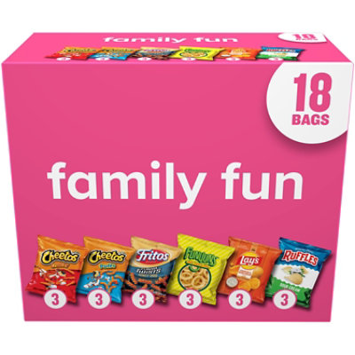 Frito Lay Family Fun Mix Variety Pack - 18 Count - Image 2