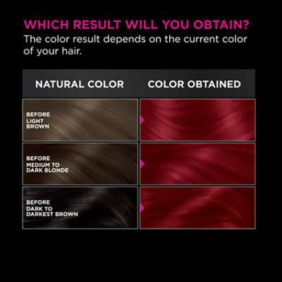 Garnier Olia Oil Powered Ammonia Free Permanent Hair Color 6.65 Intense Red Kit - Each - Image 5