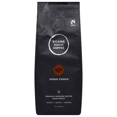 Kicking Horse Dark 454 Horse Power Ground Coffee - 10 Oz - Image 3