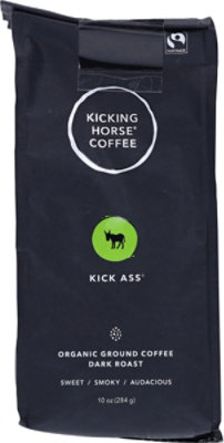Kicking Horse Dark Kick Ground Coffee - 10 Oz - Image 3