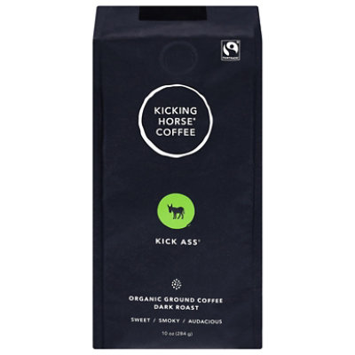 Kicking Horse Dark Kick Ground Coffee - 10 Oz - Image 1