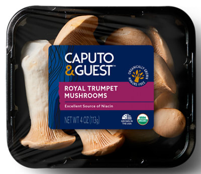 Caputo And Guest Royal Trumpet Mushrooms - 4 Oz - Image 1