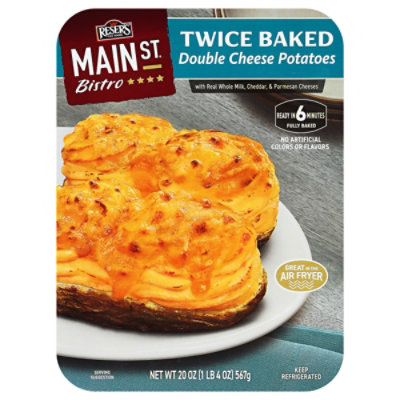 Main St Bistro Twice Baked Double Cheddar Potatoes - 20 Oz - Image 1