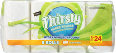 Signature SELECT Paper Towel Thirsty - 8 Roll - Image 4