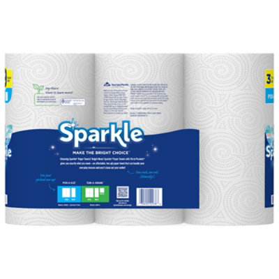 Sparkle Pick-A-Size Triple Roll Paper Towels - 3 Count - Image 4