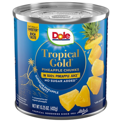 Dole Gold Pineapple Chunks - 15.25 Oz - Image 3