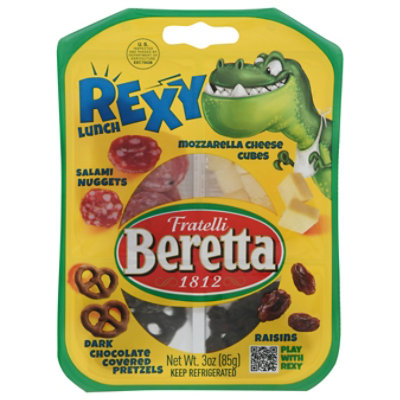 Fratelli Beretta Rexy Lunch Snack Pack Salami Mozzarella - 3 Oz - Image 2