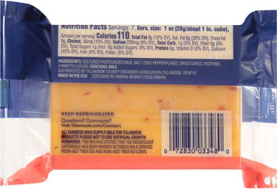 Tillamook Cheddar Garlic Chili Cheddar- 7 Oz - Image 7