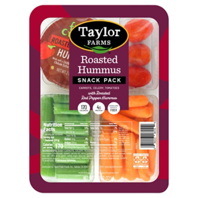 Taylor Farms Veggies and Hummus Snack Pack - 6.5 Oz - Image 1