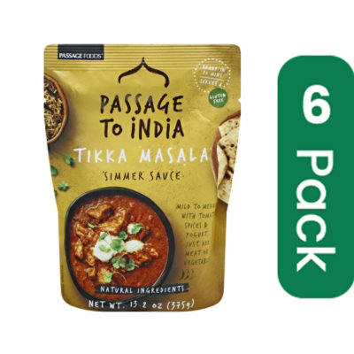Passage Foods Sauce Tikka Masala 13.2 oz (Pack of 6) - Image 1