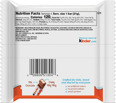 Kinder Chocolate Maxi - 3 Oz - Image 6