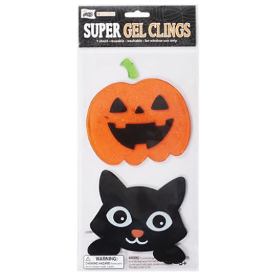 Mello Smello Halloween Super Gel Cling Assortment – Each - Image 1